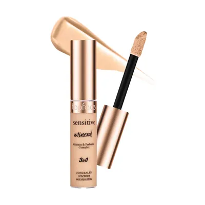 Sensitive Mineral 3in1 Concealer, Contour & Foundation