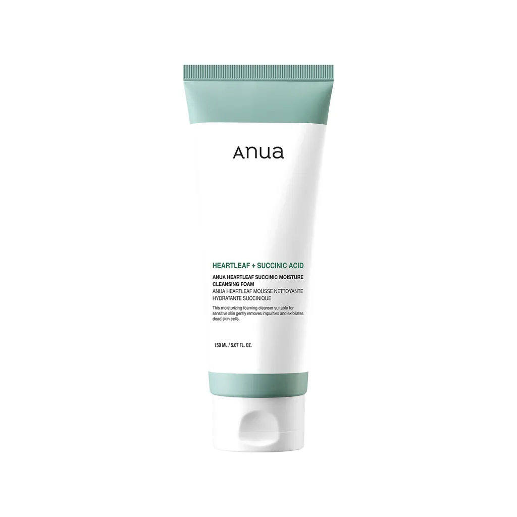 Heartleaf Succinic Moisture Cleansing Foam