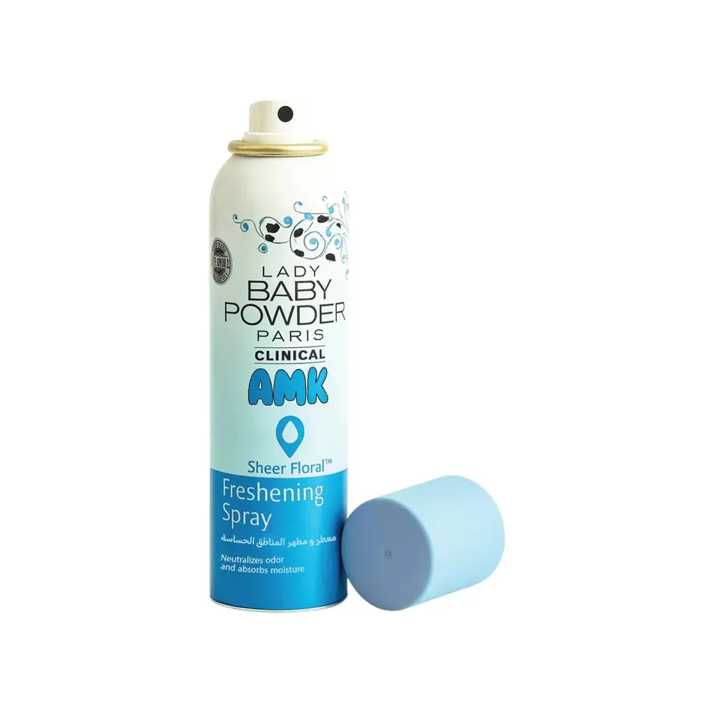 Lady Baby Powder spray (bleu)