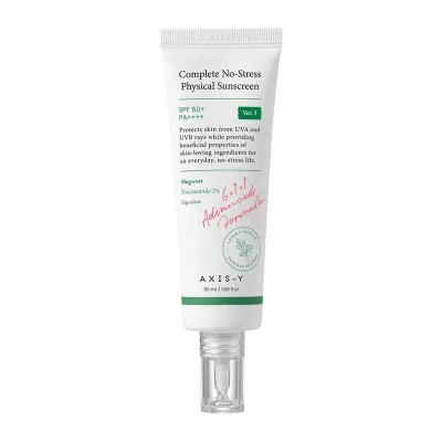 Axis-y complete no-stress physical sunscreen