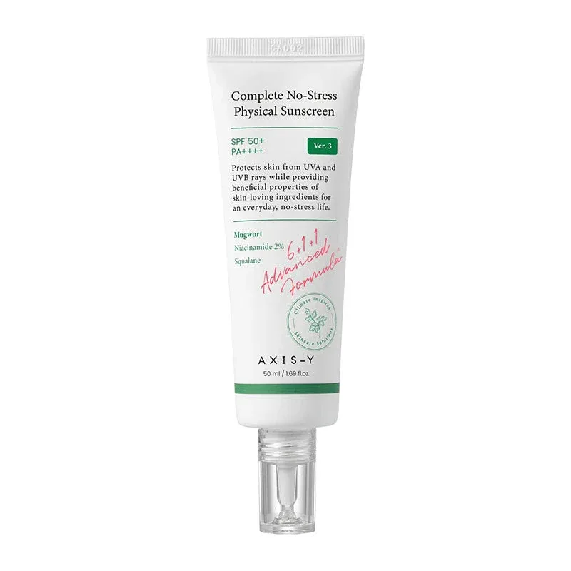 Axis-y complete no-stress physical sunscreen