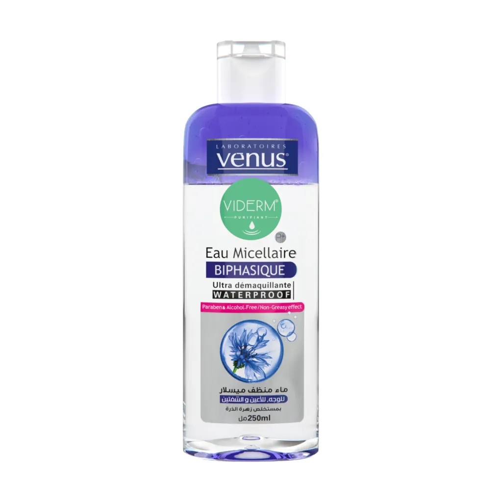 ماء ميسيلار ثنائي الطبقة Viderm Eau Micellaire Biphasique 250 ml