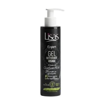 Expert gel nettoyant visage charbon